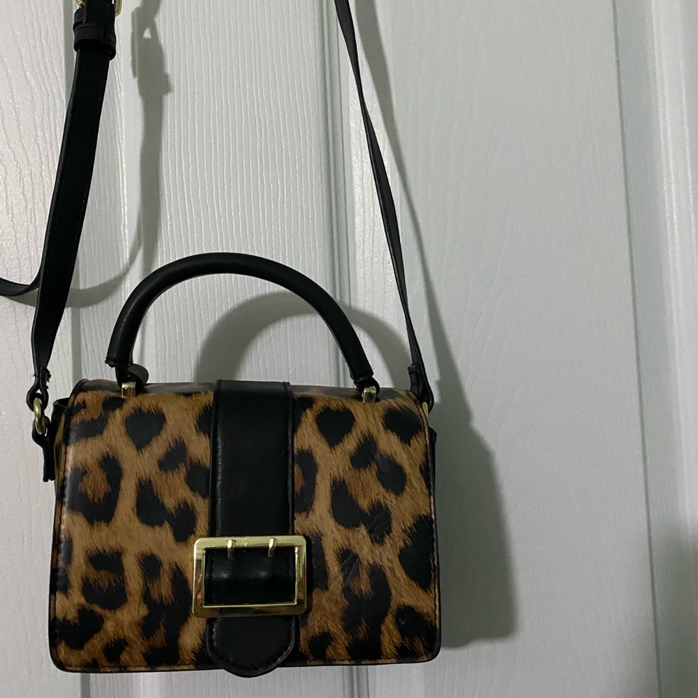 Mini Cheetah Print Purse
